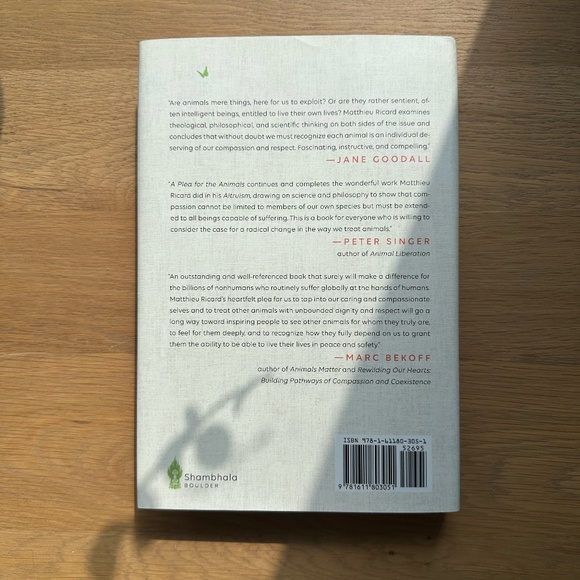A Plea for The Animals Book by Matthieu Ricard - Picture 3 of 5